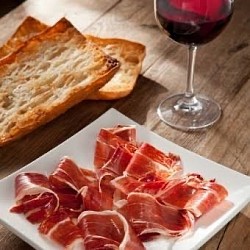 Plato jamón ibérico: 18’50€